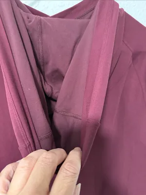🍋 LULULEMON Starting Place Hoodie in Garnet Size 6 thumbnail 5