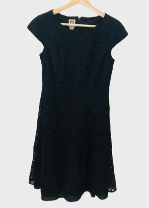 ANNE Klein cap sleeve lace dress thumbnail 3