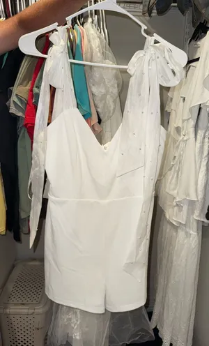 Lulus Romper White thumbnail 1