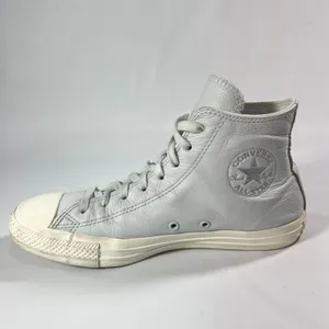 Converse Chuck Taylor All Star Hi‎ Leather Ghosted Blue Grey Sneakers A07132C 9W thumbnail 6
