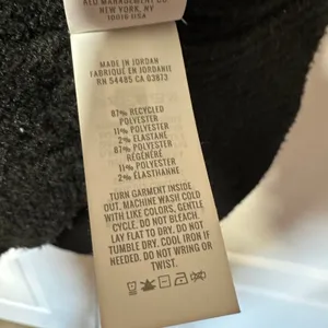Aerie Oversized Happy Place Cable Sweater Knit Tunic‎ Soft Cozy Black Womens M thumbnail 4