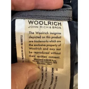 Woolrich John Rich‎ & Bros. hooded utility vest Size XS Lightweight Blue thumbnail 7