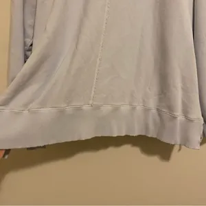 Aerie Ice Blue Oversized Pullover Crewneck size Large thumbnail 8