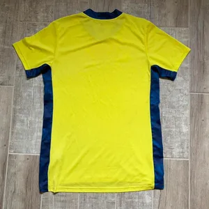 Adidas Men’s Yellow Soccer Jersey Athletic Shirt thumbnail 3