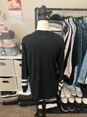 Abercrombie & Fitch YPB Long-Sleeve Workout Top Black Size M thumbnail 2