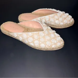 NEW Avec Les Filles Val Rosette Espadrille Mules Size 5 Coquette Preppy Boho thumbnail 3