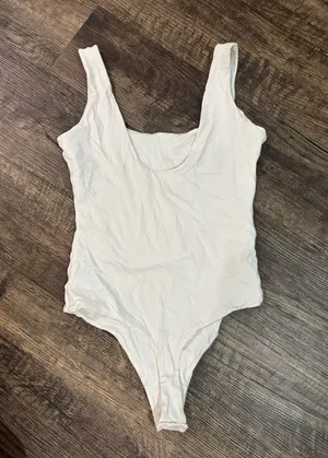 Amazon brand new pumiey white tank bodysuit thumbnail 4