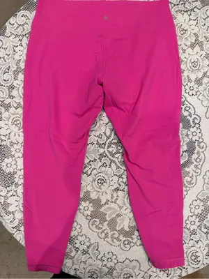 Hot Pink Active Leggings thumbnail 3