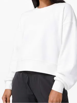 Lululemon Perfectly Oversized Crop Crew
White thumbnail 2