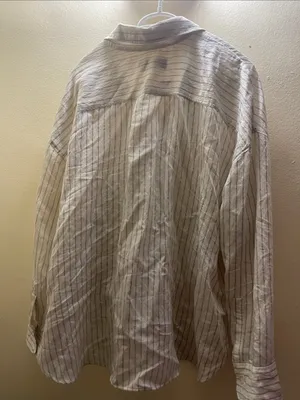 Zara Stripped button down shirt thumbnail 2