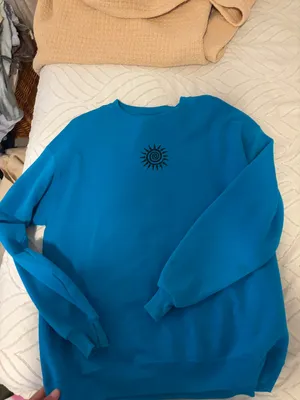 Blue Stoke Sweatshirt Size L thumbnail 3