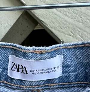 Zara Denim Midi Skirt thumbnail 4