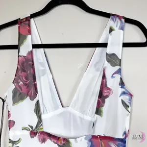 Descanso Maxi Dress in Lilac Floral thumbnail 8