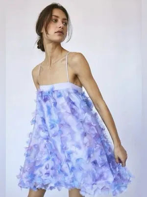 Free People Rainbows Deluxe Mini Dress Size S thumbnail 1