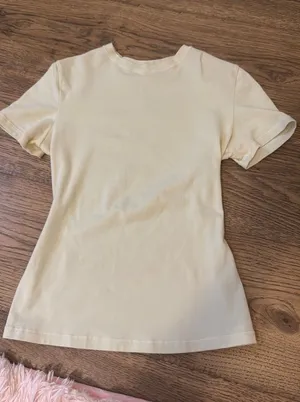 SKIMS T-Shirt Bone Cotton Jersey thumbnail 1