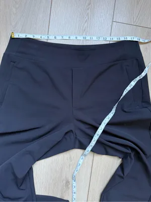 Athleta ENDLESS HIGH RISE PANT Straight Leg Black Size 16 thumbnail 12