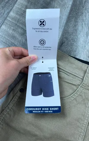 Wrangler X ATG Corduroy Hiking Shorts thumbnail 8