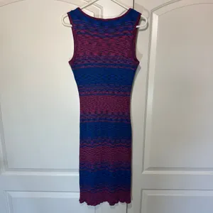 Lane Bryant Sleeveless Scoop Neck Space Dye Sweater Dress Purple Blue 14/16‎ thumbnail 4
