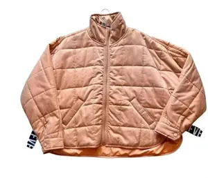 Emory park Quilted bomber jacket cozy & soft relaxed fit Sz S oversized look thumbnail 3