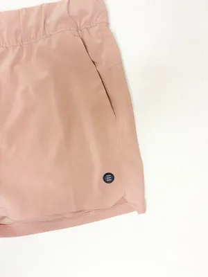 Free Fly Womens Pull-On Breeze Short - L - Dusty Pink thumbnail 2