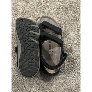 Birkenstock Women Kalahari Birko-Flor Futura Black Sandals US8 EU38 thumbnail 5