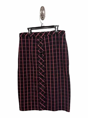 NEW Ann Taylor Curvy Fit Pencil Skirt with Windowpane Check Size Medium thumbnail 2