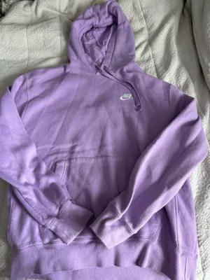 Purple Nike Hoodie Medium Women’s Pullover Sweatshirt thumbnail 1