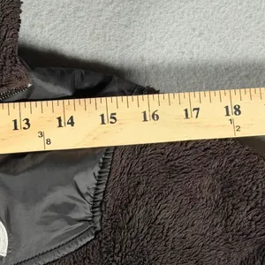 The North Face Osito Hybrid Full Zip Fleece Hoodie Black Large Jacket thumbnail 5