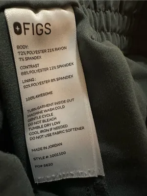 Figs uman jogger green teal string PO5620 size XXL thumbnail 7