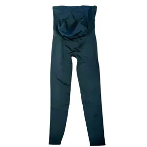 Blanqi Everyday Maternity Belly Support Leggings Womens‎ Large Blue Gray Pull On thumbnail 3