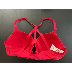 NWT Victoria's Secret Perfect Coverage 36C Red Underwired Racerback T-Shirt Bra thumbnail 2