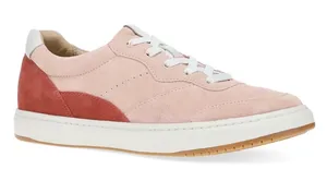 Dansko‎ Josey Sneaker Womens 40 Blush Pink Suede Lace Up Low Top Colorblock thumbnail 1