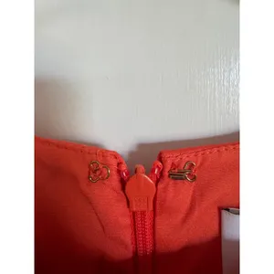 Significant Other Lara Bright‎ Orange Long Sleeve Satin Dress size US4 thumbnail 5