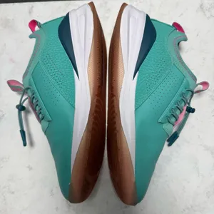 Women's Clove Pacific Palm Sneakers Nurse Healthcare Shoes 8.5 Teal and Pink thumbnail 4
