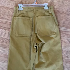 Madewell mustard colored‎ jeans thumbnail 3