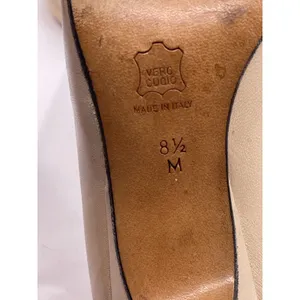 Yves Saint Laurent Paris YSL Beige Pointed Pumps Sz‎ 8.5 Nude Leather bin 1 thumbnail 8