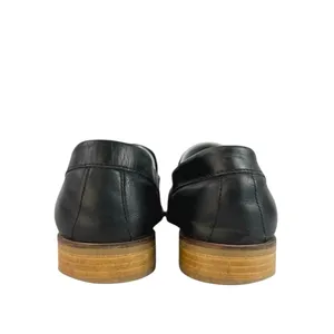 Everlane Women's Black Leather Slip On Low Top Almond Toe Loafers Shoes Size 8 thumbnail 3