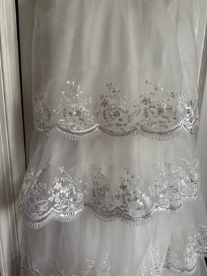 Lulus Alluring Sensation White Tulle Embroidered Tiered Maxi Dress thumbnail 6