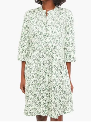 Tuckernuck Meadow Ditsy Royal Shirt Dress thumbnail 9