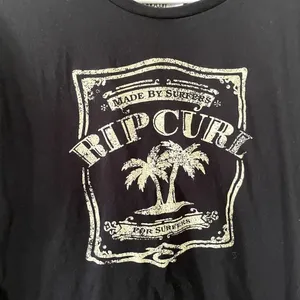 Ripcurl black white island summer‎ short sleeved t-shirt casual comfortable thumbnail 3