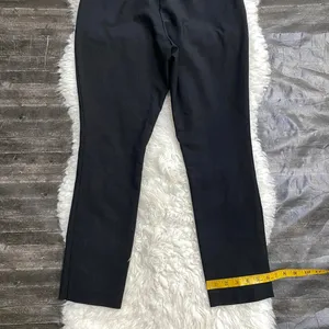 H&M Black Trouser Pants Corporate Girly Business Casual Dark Grunge Alt thumbnail 7