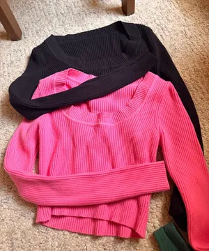 Shein Long Sleeve Top Crop thumbnail 1