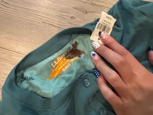 llbean women’s pj set  thumbnail 2