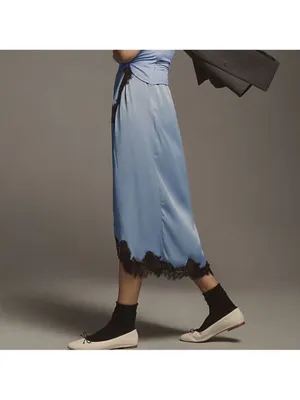 ANTHROPOLOGIE The Keeley Twofer Midi Dress thumbnail 6