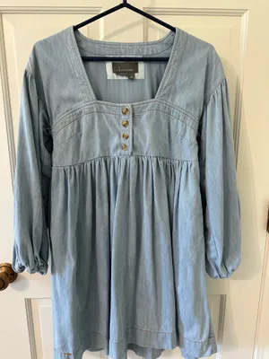 Anthropologie Denim Dress thumbnail 4