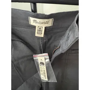 Madewell Mid-Rise Kick Out Crop Pants Gray W33 Ankle Length Utility Patch Pocket thumbnail 3