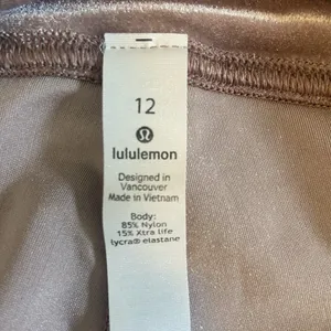 Lululemon Wunder Lounge High-Rise Tight 27” Velvet‎ Spanish Oak Yoga Gym Size 12 thumbnail 7