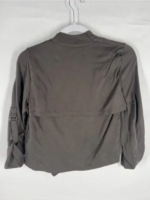 H&M Divided NWT Draped Moto‎ Zip Jacket Size thumbnail 6