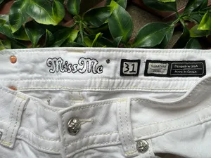 Miss Me Skinny Jeans Mid-Rise Women’s size 31 thumbnail 5
