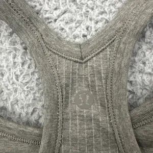 Lululemon Ebb To Street Tank Grey Sage Athletic Athleisure Tennis Women's 6 thumbnail 3
